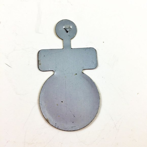 Vintage Smokey Bear Fold Over Pin Button Prevent Forest Fires Green Bucks Co chi - Picture 2 of 2